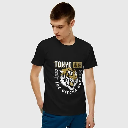 Мужские футболки с тиграми