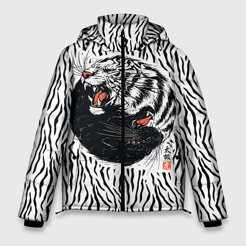 Куртки с капюшоном с тиграми