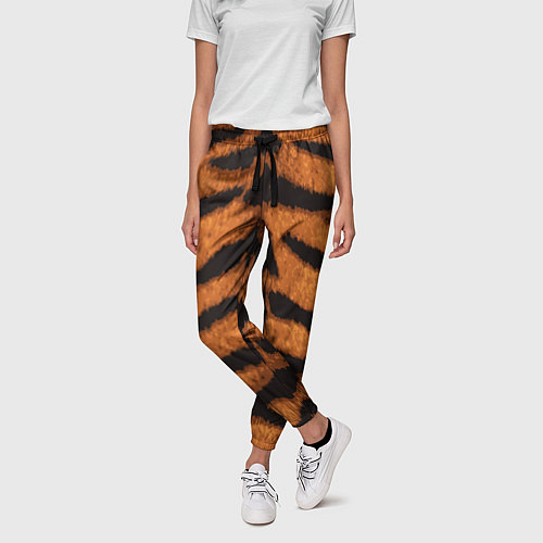 Женские брюки с тиграми