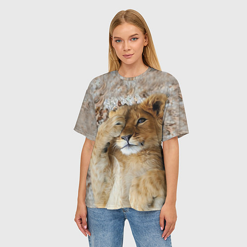 Женские футболки с тиграми