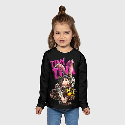 Детские футболки с рукавом Tiny Tina's Wonderlands