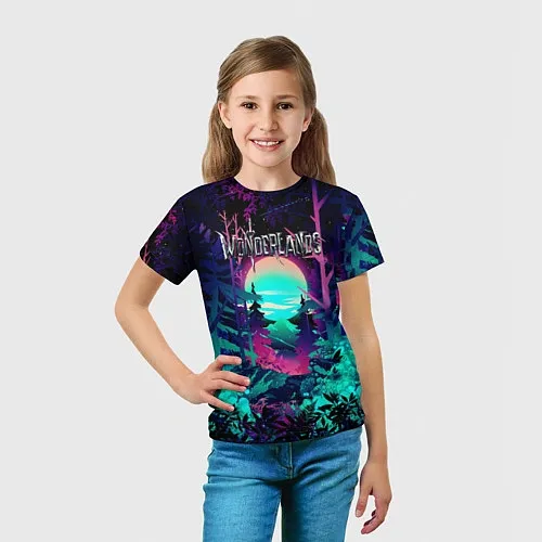 Детские 3D-футболки Tiny Tina's Wonderlands