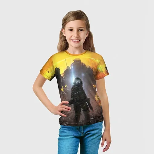 Детские 3D-футболки Titanfall
