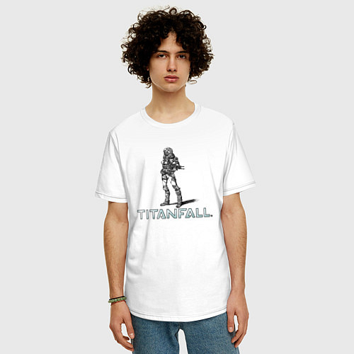 Мужские хлопковые футболки Titanfall