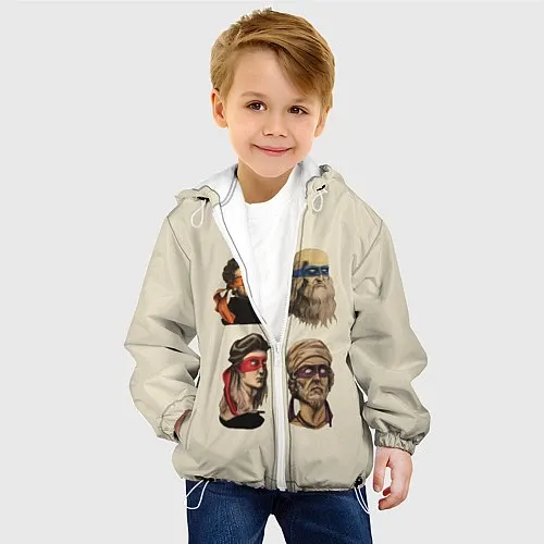 Детские демисезонные куртки Черепашки-ниндзя