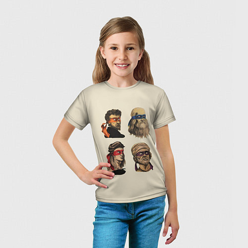 Детские футболки Черепашки-ниндзя