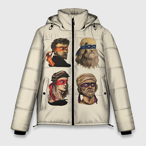 Мужские зимние куртки Черепашки-ниндзя