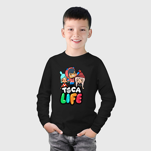 Детские футболки с рукавом Toca Life