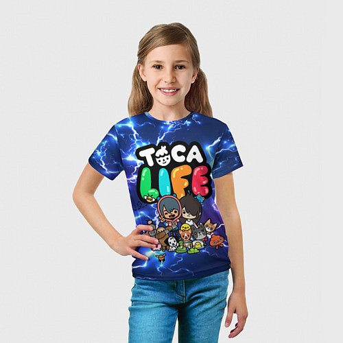 Детские 3D-футболки Toca Life