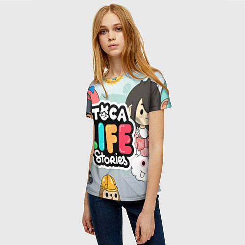Женские 3D-футболки Toca Life