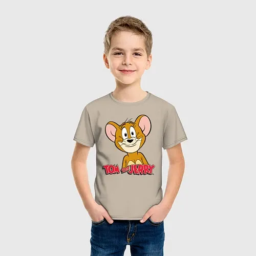 Детские хлопковые футболки Том и Джерри