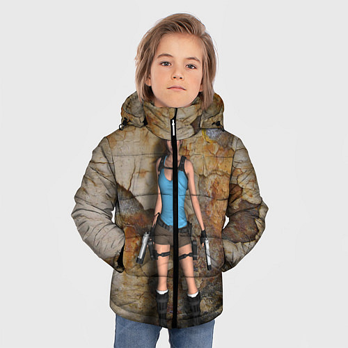 Детские куртки с капюшоном Tomb Raider