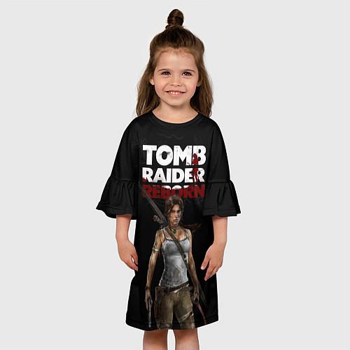 Платья укороченные Tomb Raider