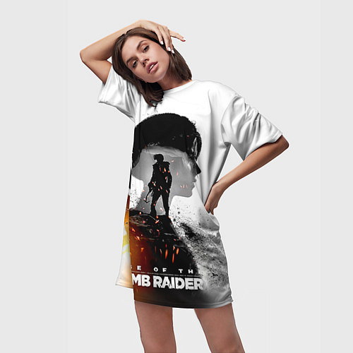 Женские 3D-футболки Tomb Raider