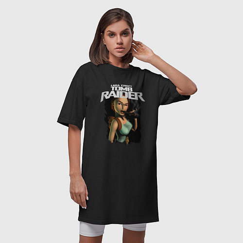 Женские длинные футболки Tomb Raider