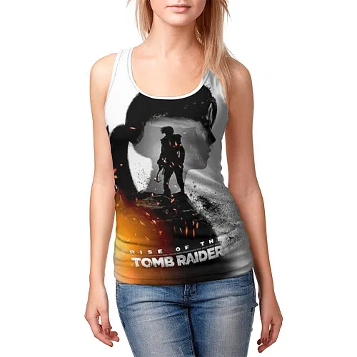 Женские 3D-майки Tomb Raider