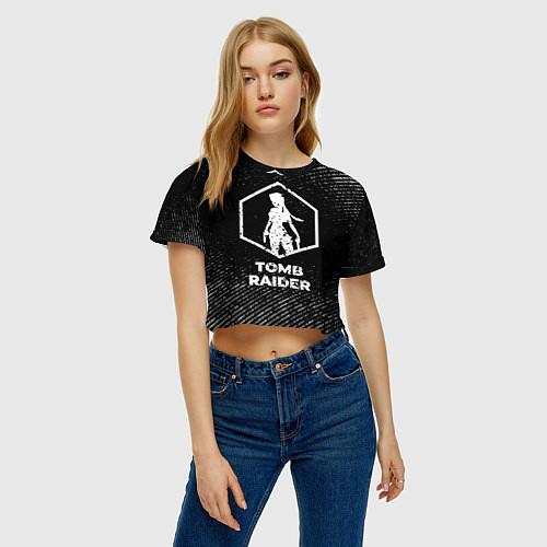 Женские укороченные футболки Tomb Raider