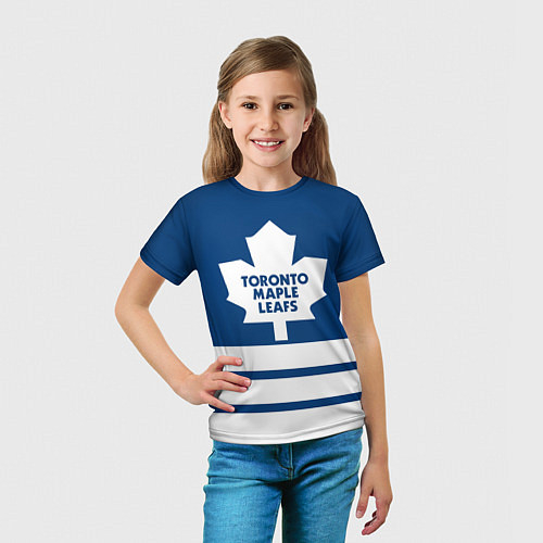 Детские 3D-футболки Торонто Мэйпл Лифс