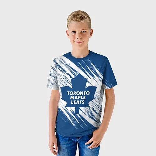 Детские 3D-футболки Торонто Мэйпл Лифс
