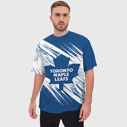 Мужские футболки оверсайз Торонто Мэйпл Лифс