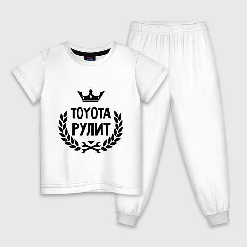 Детские пижамы Тойота