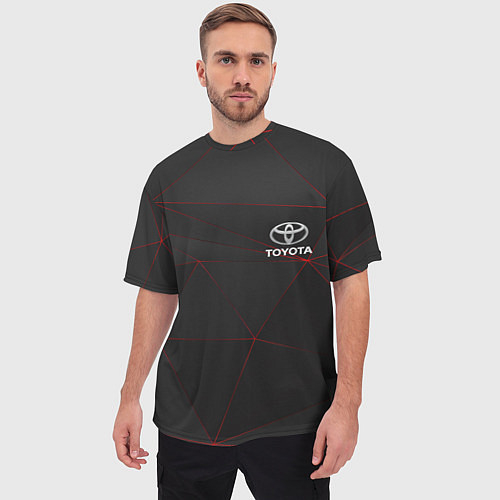 Мужские 3D-футболки Тойота