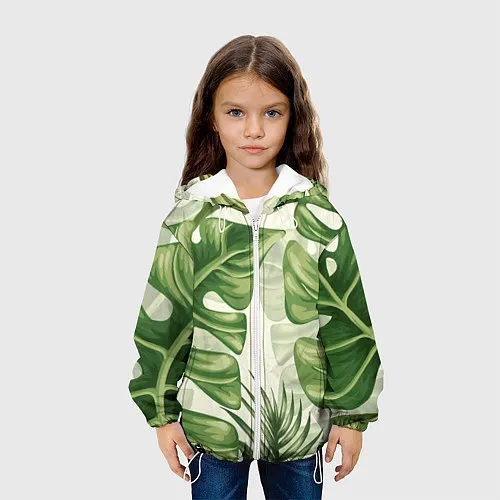 Тропические детские демисезонные куртки