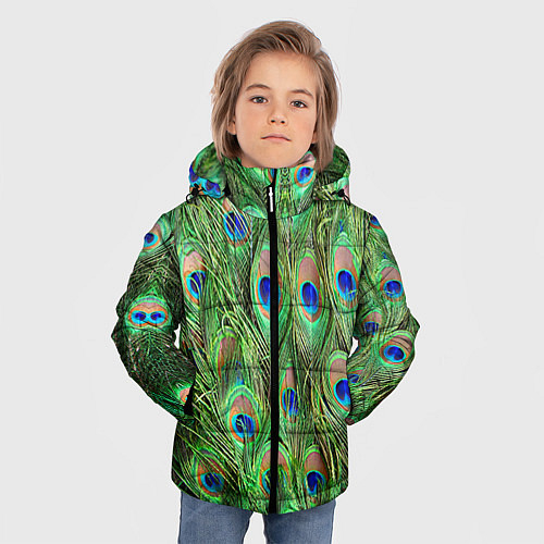 Тропические детские куртки с капюшоном