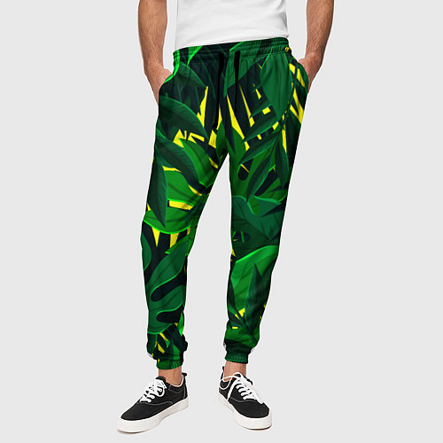 Тропические мужские брюки