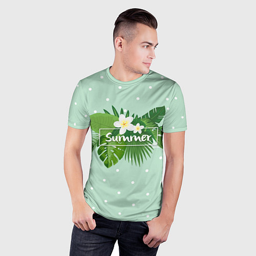 Тропические мужские 3d-футболки