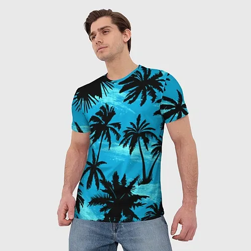 Мужские тропические футболки