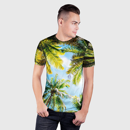 Тропические мужские футболки