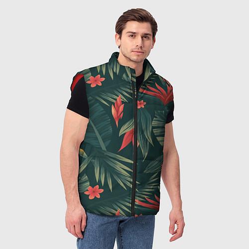 Тропические мужские жилетки