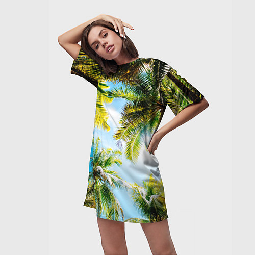 Женские тропические футболки