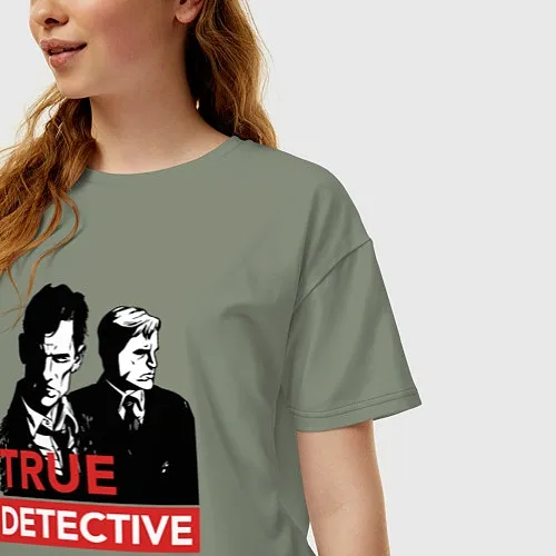 Женские хлопковые футболки Настоящий детектив