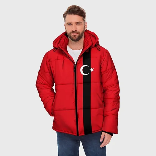Турецкие мужские куртки с капюшоном
