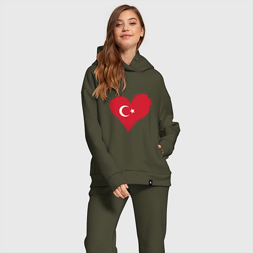Женские турецкие костюмы оверсайз
