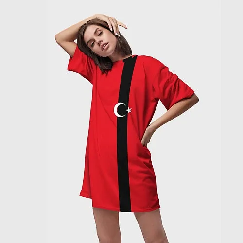 Турецкие женские длинные футболки