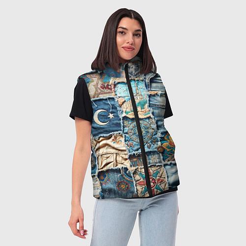 Турецкие женские жилетки