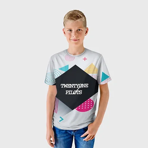 Детские 3D-футболки Twenty One Pilots