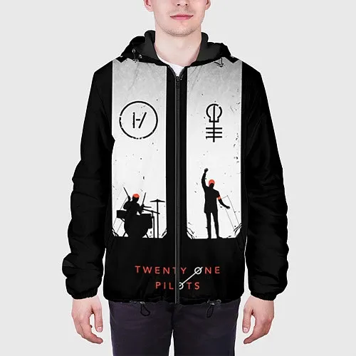 Мужские куртки с капюшоном Twenty One Pilots