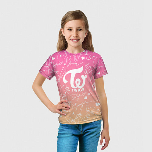 Детские 3D-футболки Twice