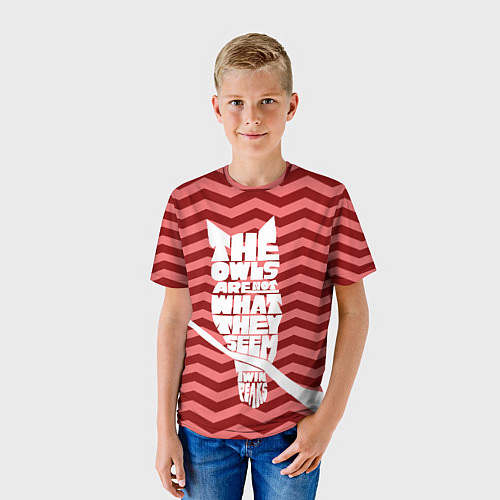 Детские 3D-футболки Твин Пикс