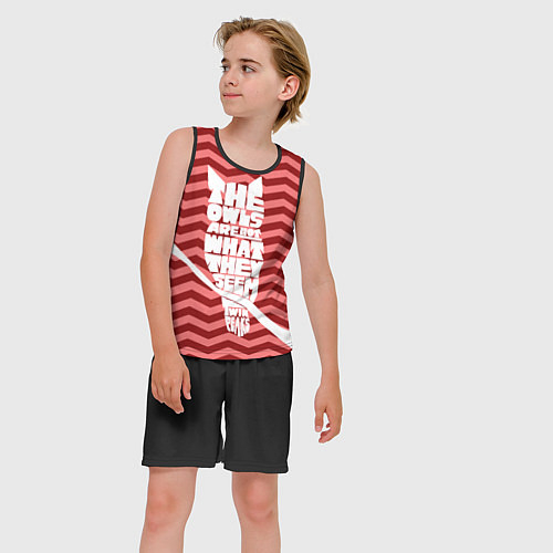 Детские майки-безрукавки Твин Пикс