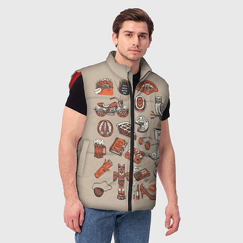 Мужские жилетки Твин Пикс