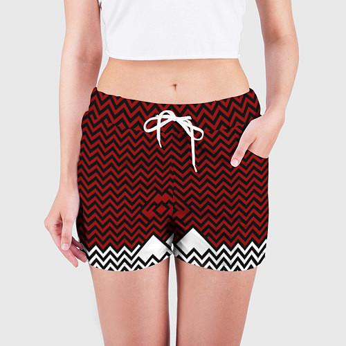 Женские шорты Твин Пикс