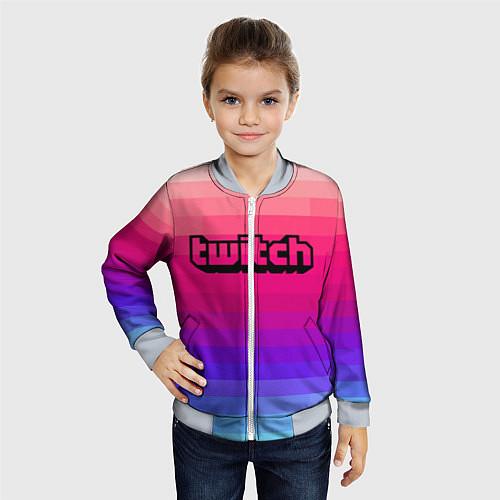 Детские куртки-бомберы Twitch