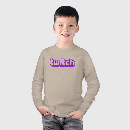 Детские футболки с рукавом Twitch