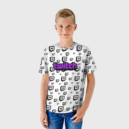 Детские 3D-футболки Twitch