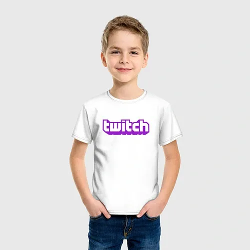 Детские хлопковые футболки Twitch